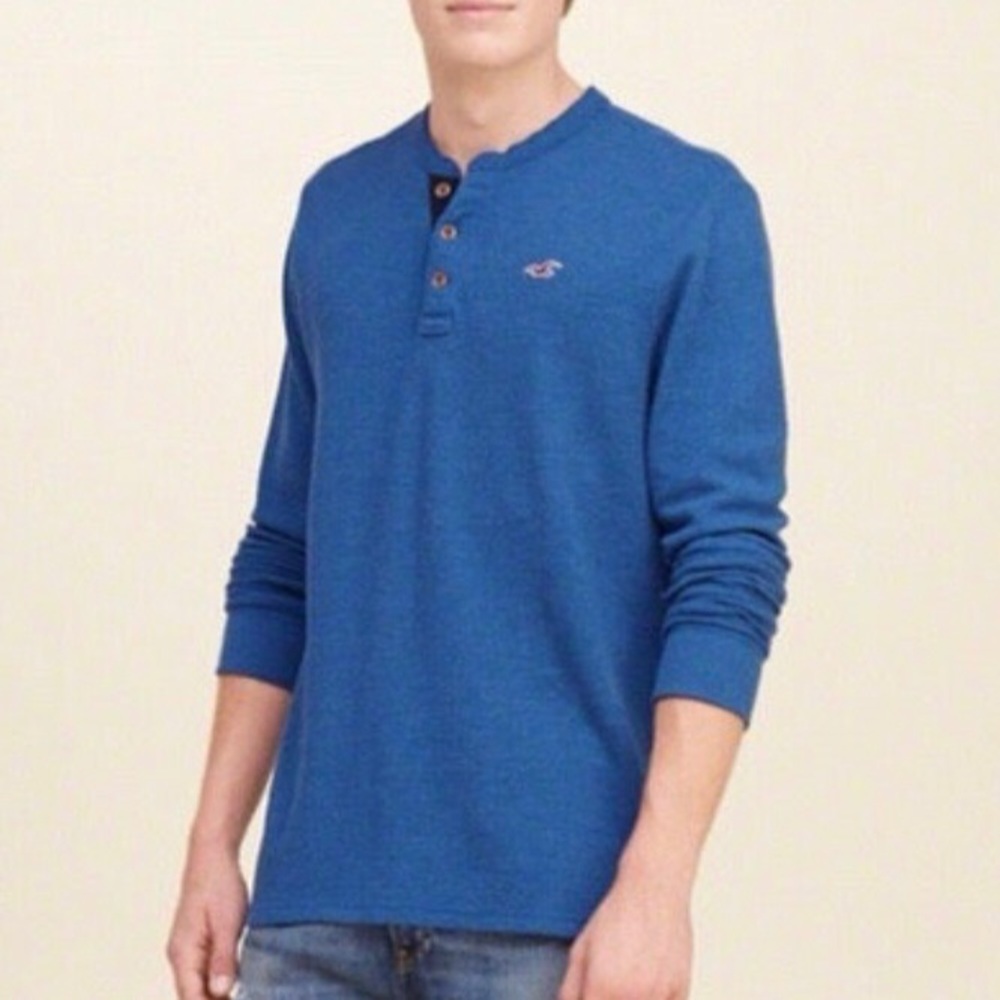 Long sleeve henley